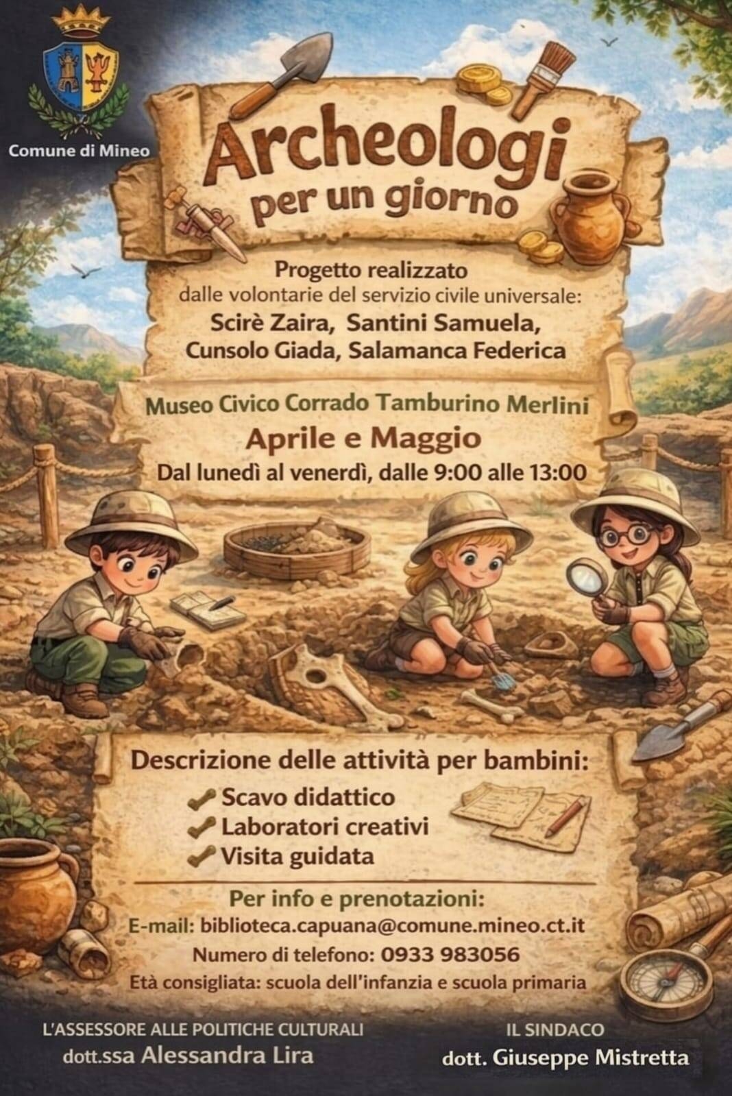 Archeologi per un giorno