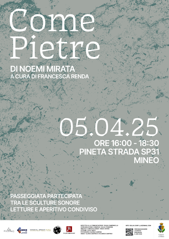 come pietre - letture 