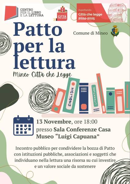 patto per la lettura 2024